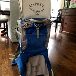 Osprey Poco Plus with sunshade and carrying case